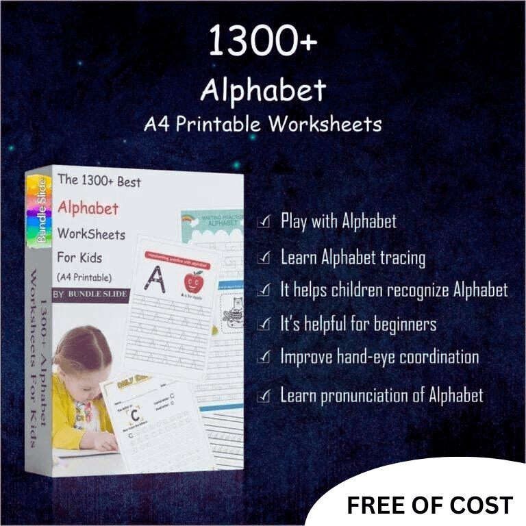 Printable Preschool Worksheet 7 free of cost 3