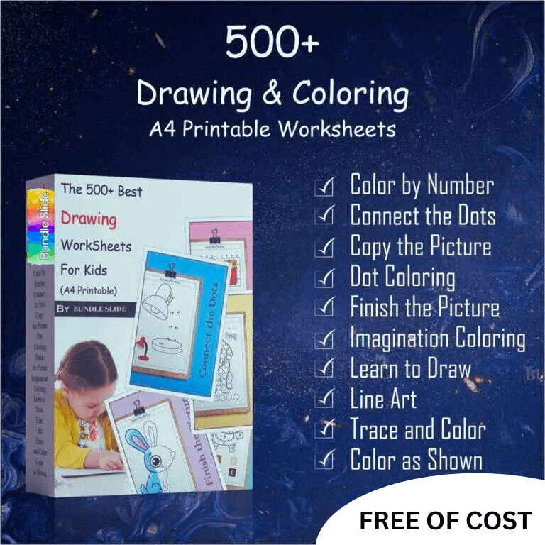 Printable Preschool Worksheet 3 free of cost 7